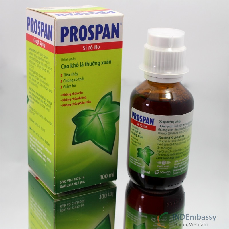 thuốc trị ho khan Prospan